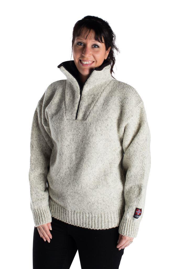 Nordlys "Lofoten" strikket genser for dame og herre.